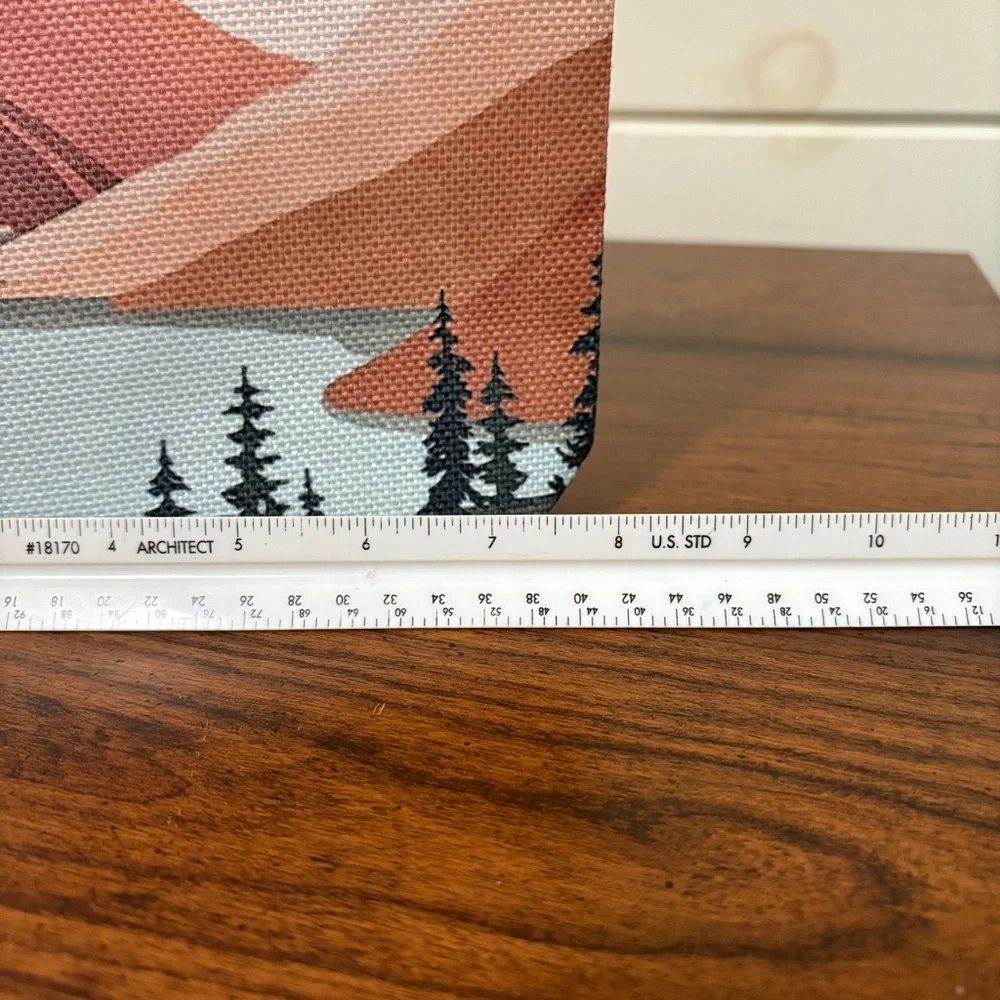 Mountain Scene Cosmetic Bag